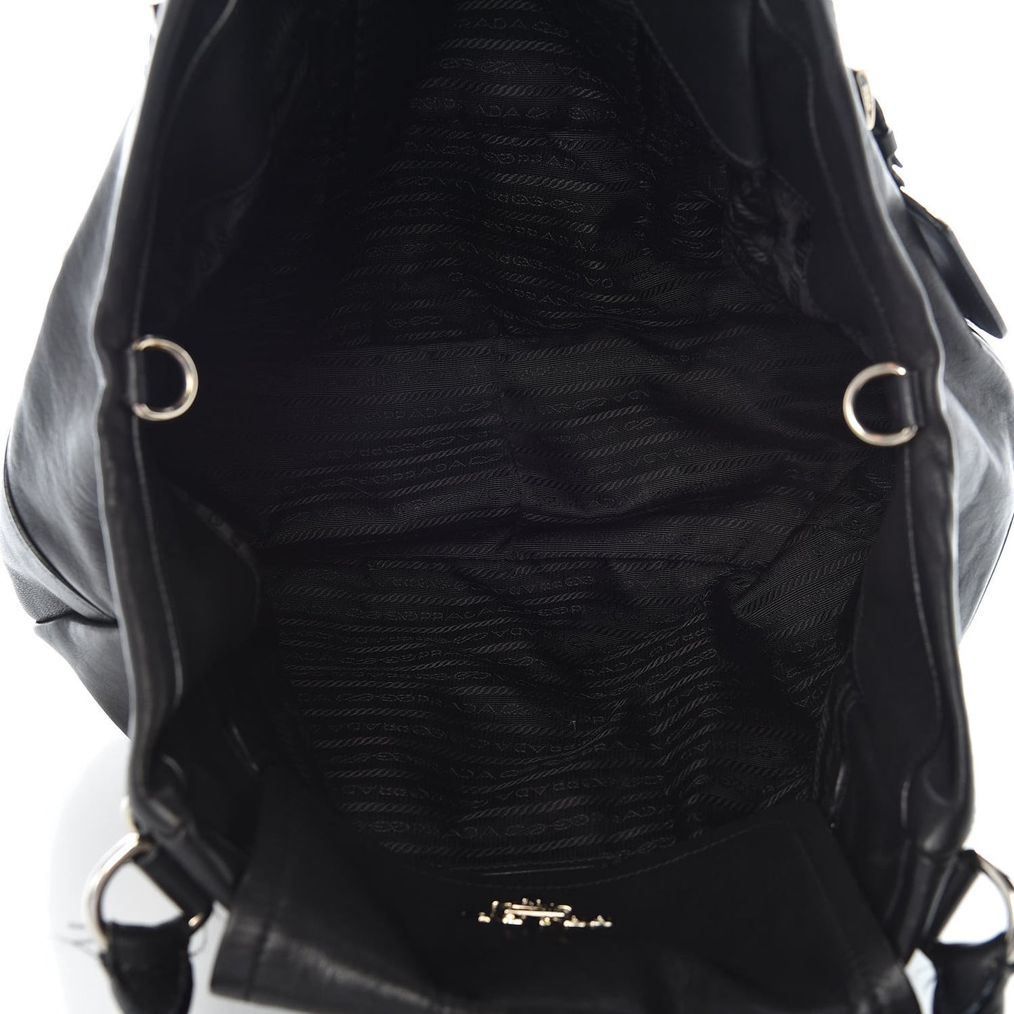 Soft Calfskin Flap Shoulder Bag Black