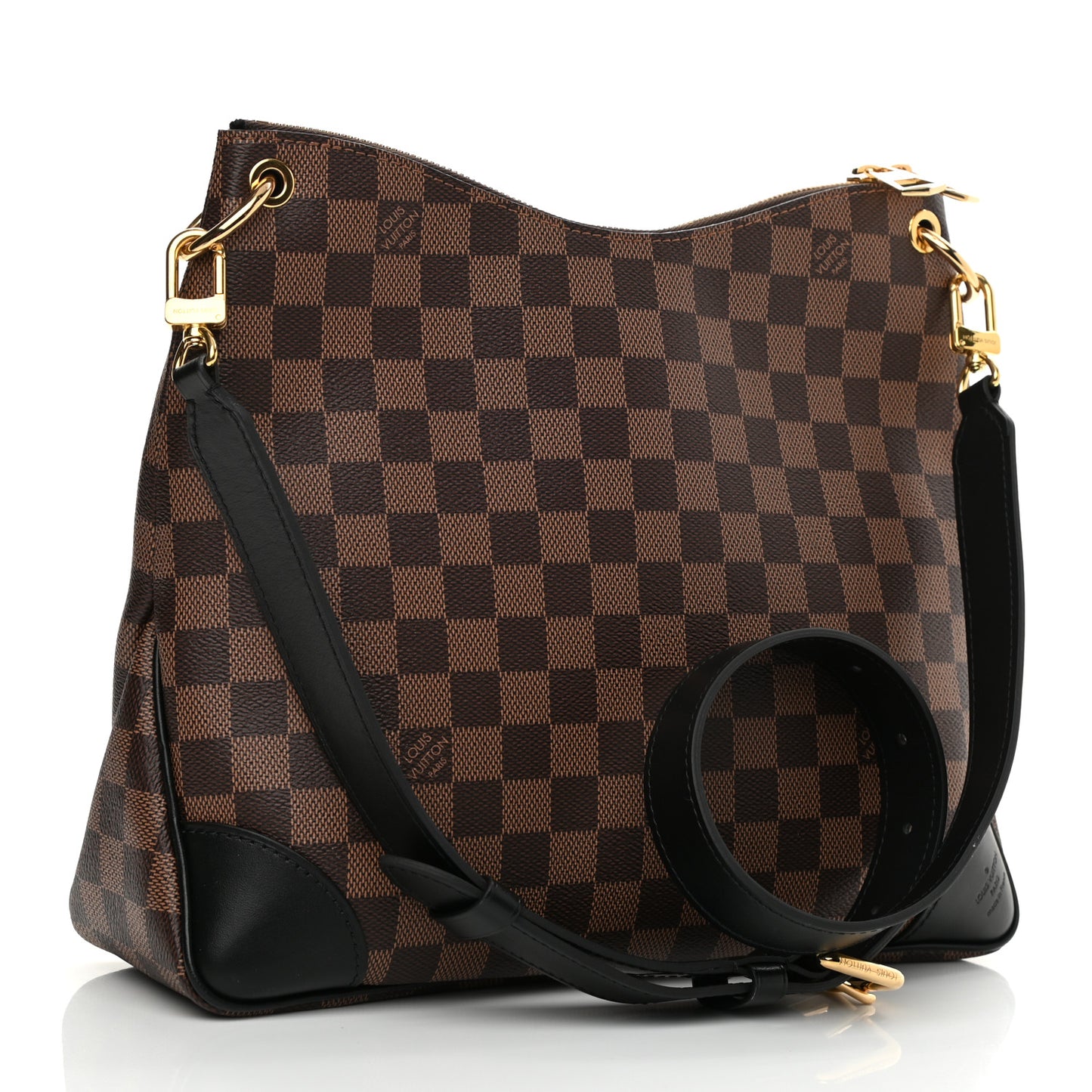 Damier Ebene Odeon MM Black