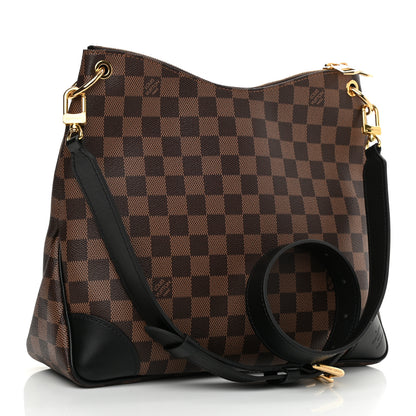 Louis Vuitton Damier Ebene Odeon MM Black 3 of 11