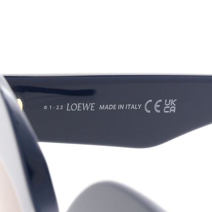 Loewe Acetate Anagram Cat Eye Sunglasses LW40127I Blue 5 of 9