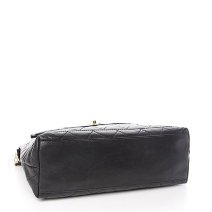 Chanel Lambskin Quilted Shoulder Bag Black 4 of 13