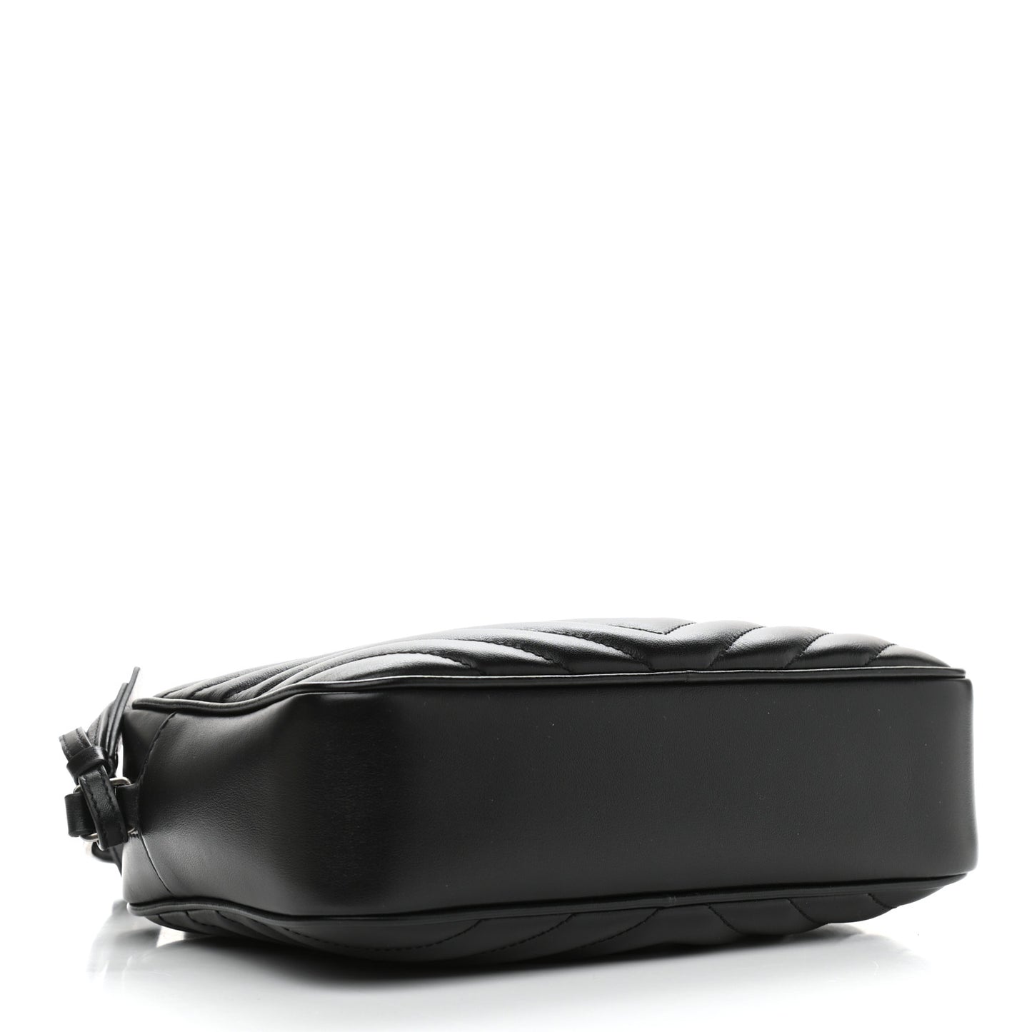Calfskin Matelasse Monogram Lou Camera Bag Black