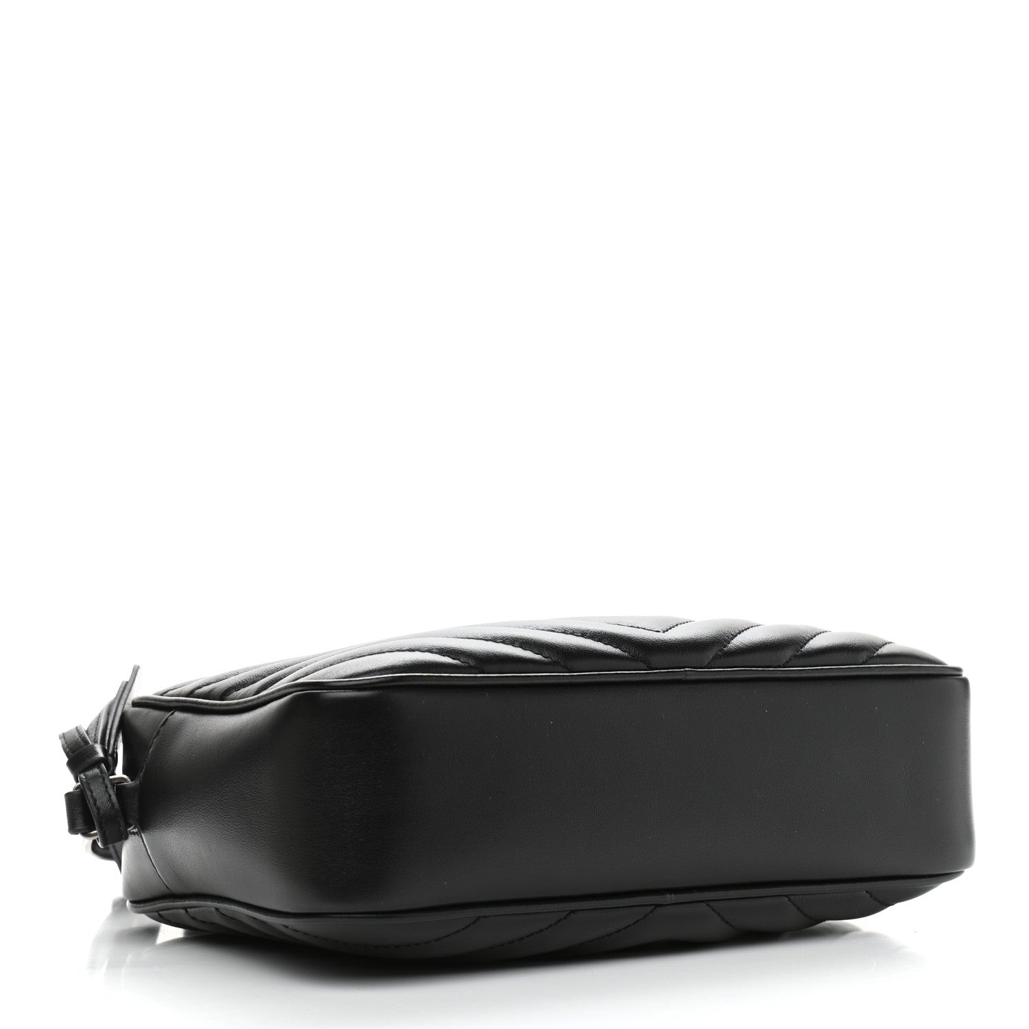 Saint Laurent Calfskin Matelasse Monogram Lou Camera Bag Black 4 of 10