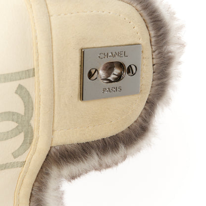 Chanel Rabbit Fur CC Medium Flap Bag Brown 7 of 11