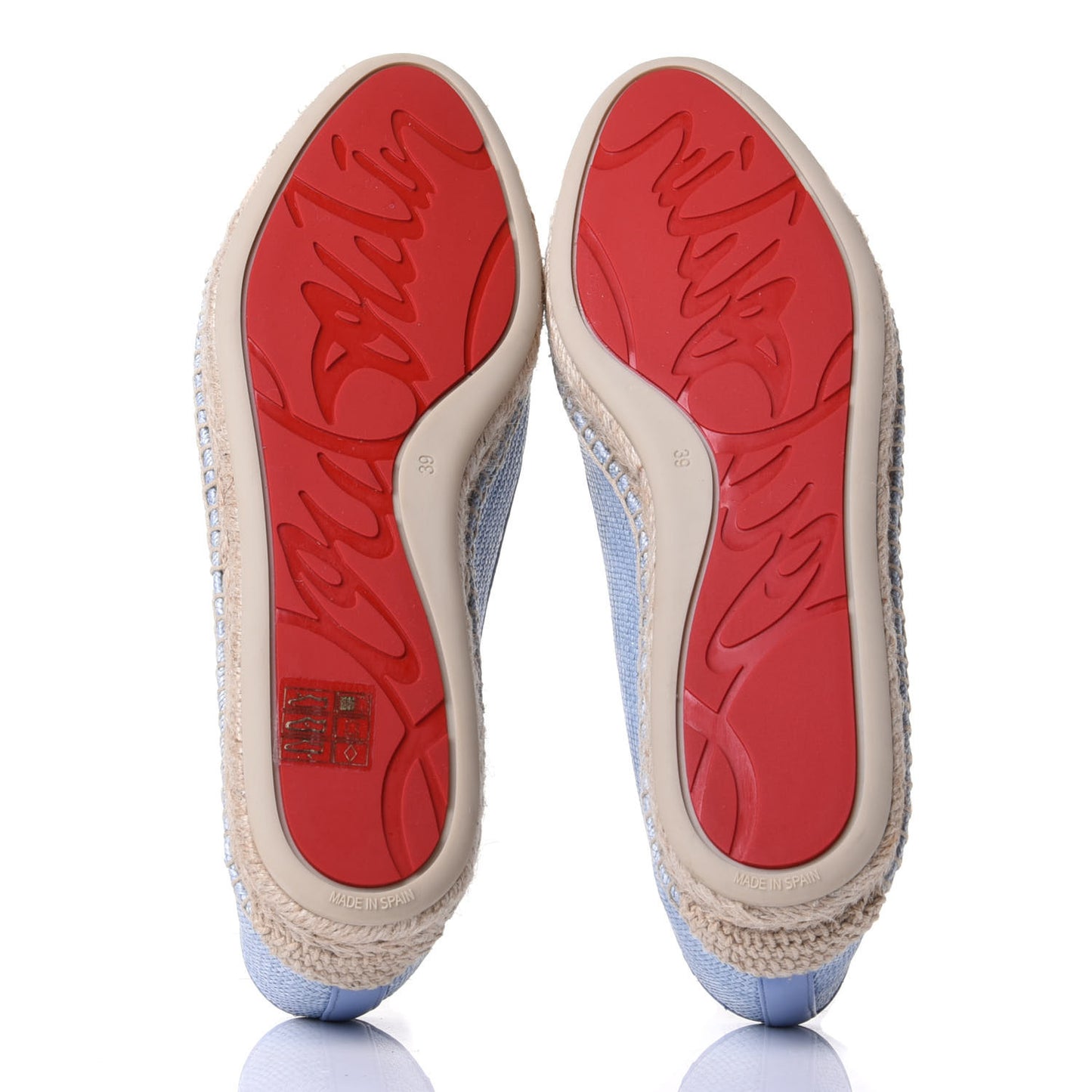 Woven Canvas Appliquéd Nanou Orlato Donna Flat Espadrilles 39 Jeans