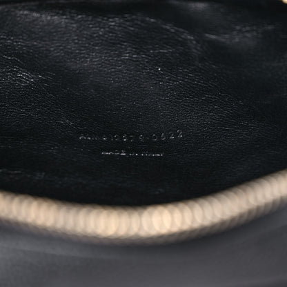 Saint Laurent Grain De Poudre Matelasse Monogram Mini Lou Camera Bag Black 12 of 12