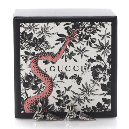 Gucci Sterling Silver Anger Forest Rabbit Earrings 7 of 7