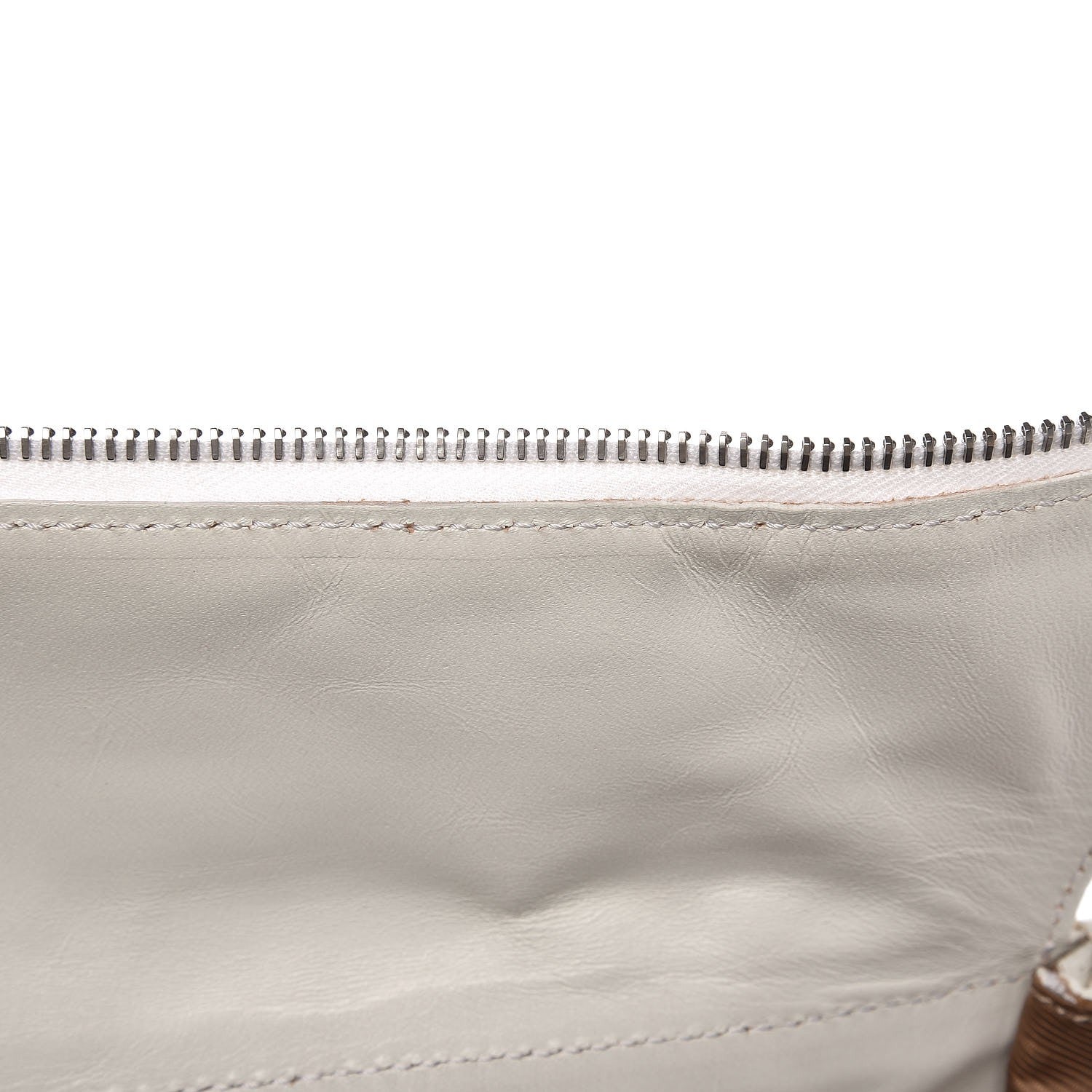 Burberry Leather Quilted Large Manor Tote White 9 of 17