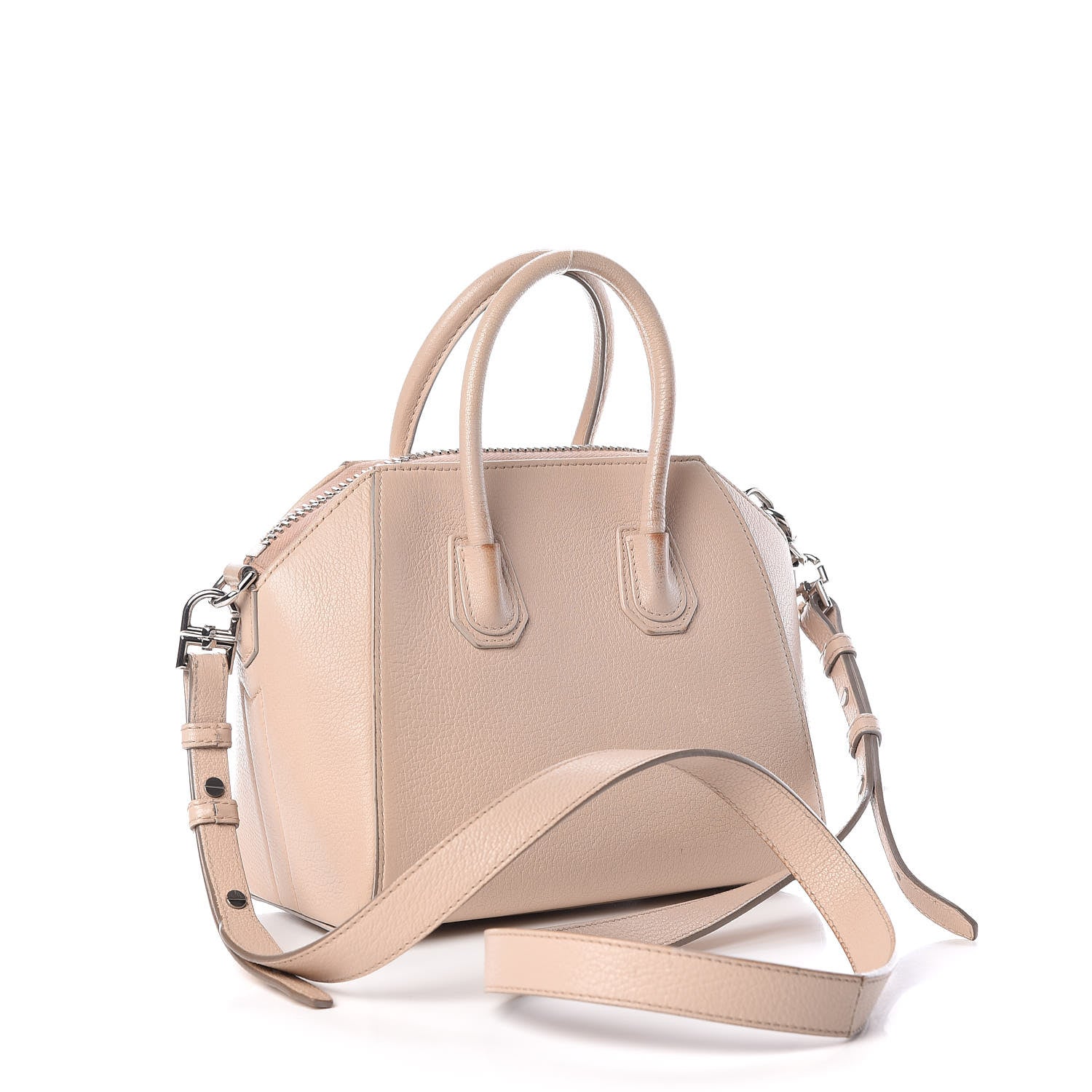 Givenchy Sugar Goatskin Mini Antigona Nude Pink 3 of 20