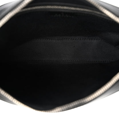 Gucci GG Supreme Monogram Azalea Calfskin Retro Interlocking G Wristlet Shoulder Bag Black 5 of 9