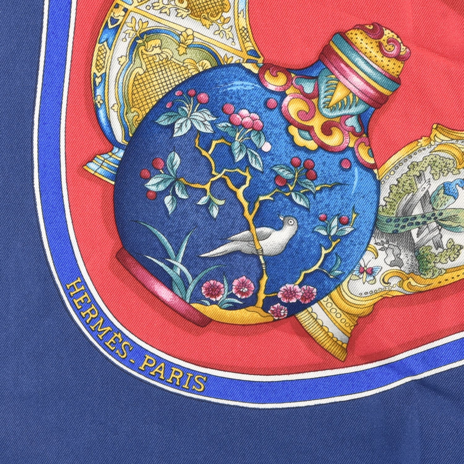 Hermes Silk Qu Importe Le Flacon Scarf 90 2 of 4