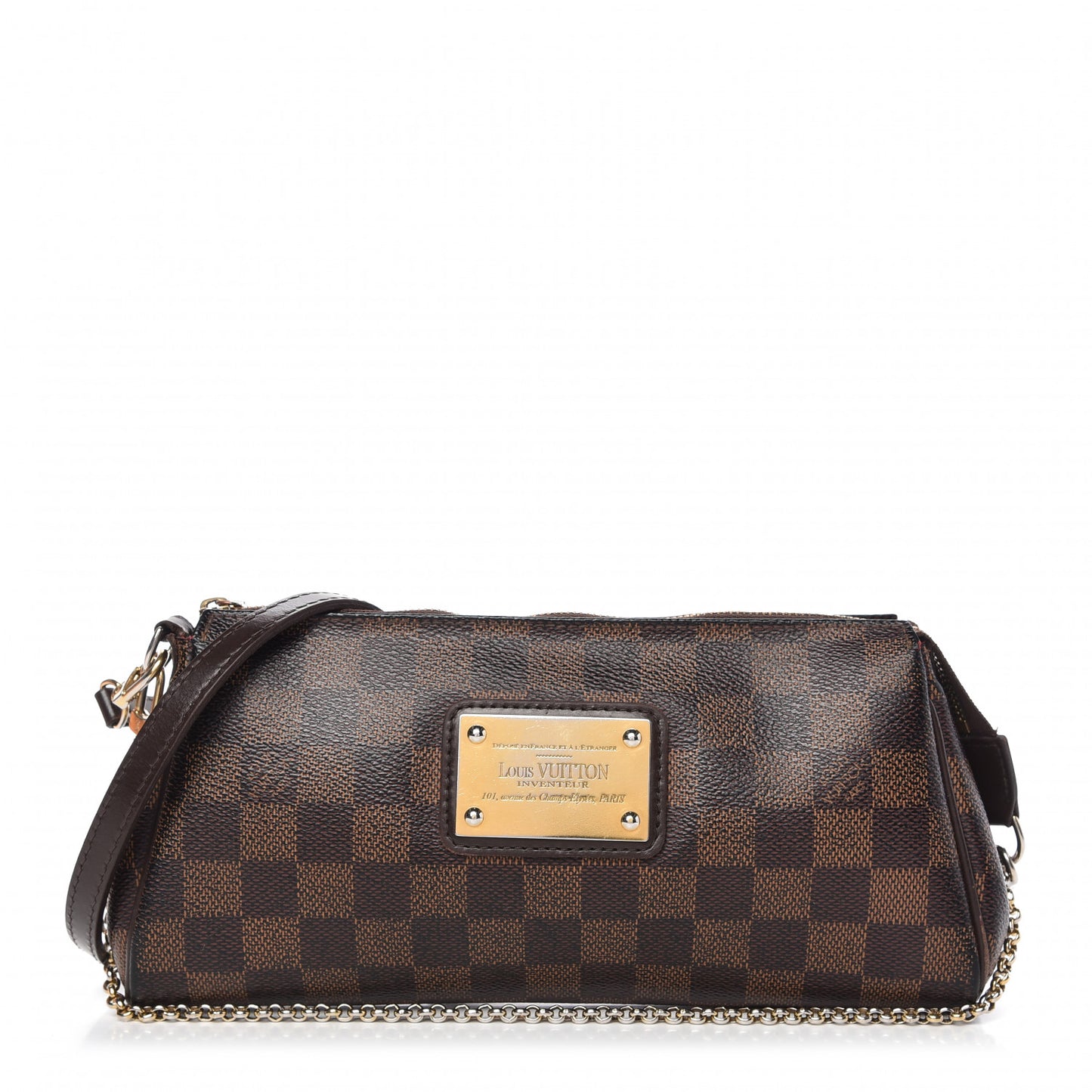 Damier Ebene Eva Clutch