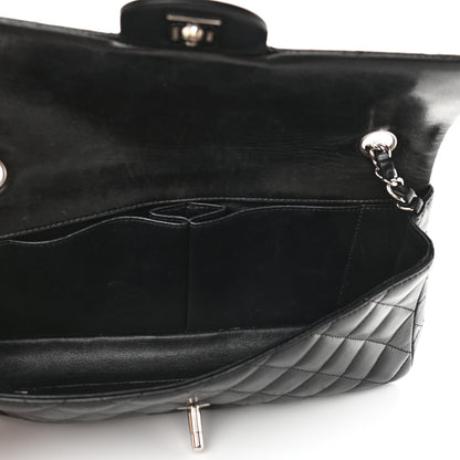 Chanel Lambskin Quilted East West Flap Black 5 of 12