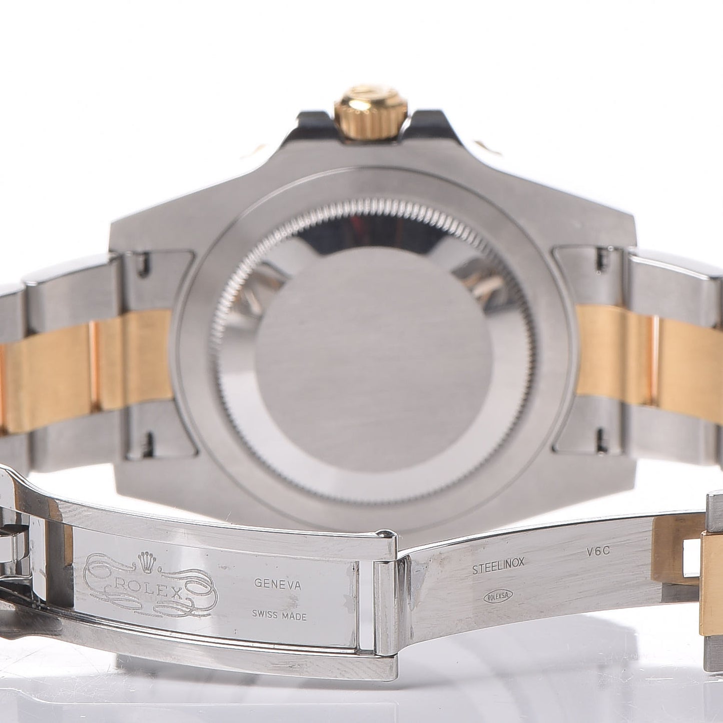 Stainless Steel 18K Yellow Gold 40mm GMT-Master II Oyster Perpetual Date Watch 116713LN