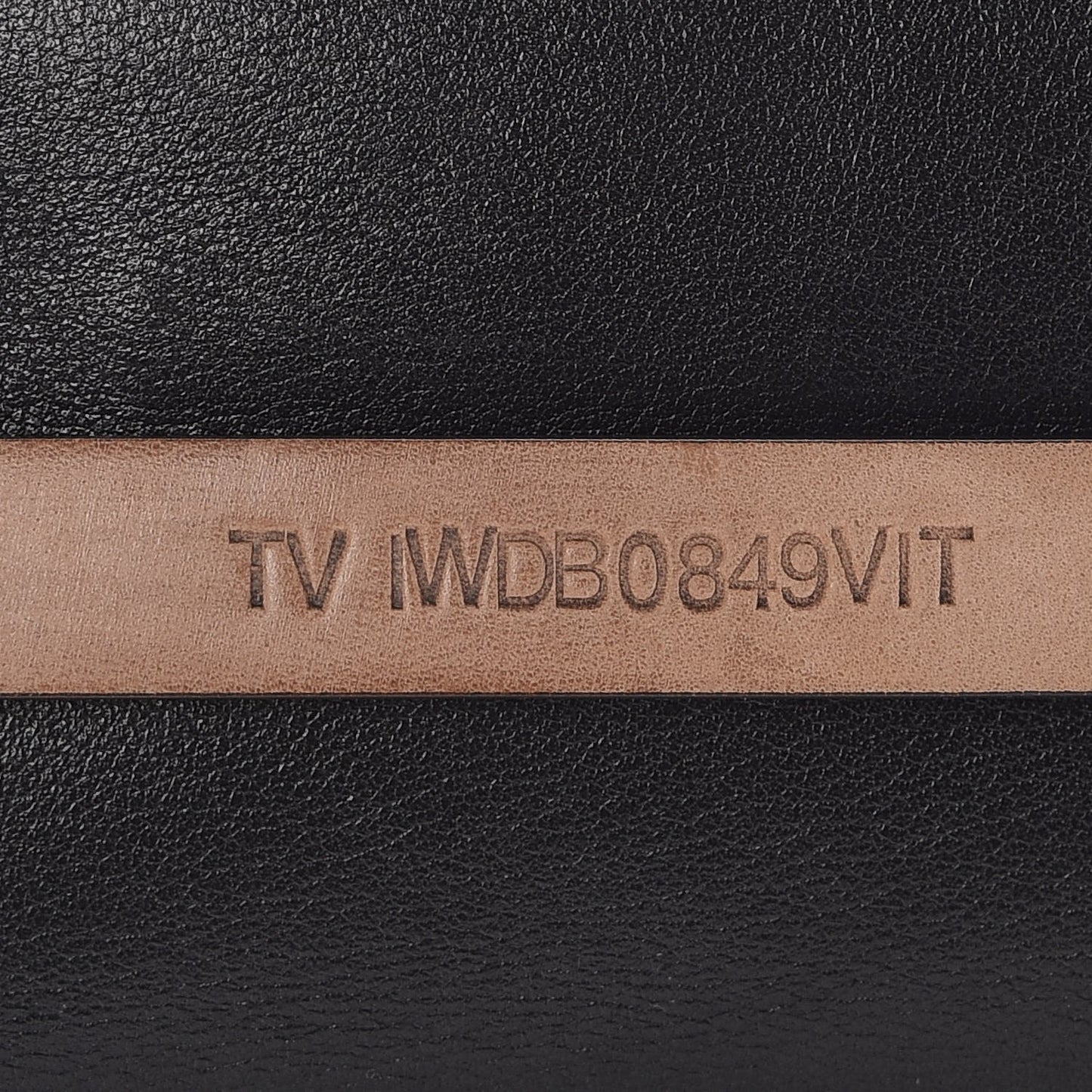 Vitello Small Belt Bag Black
