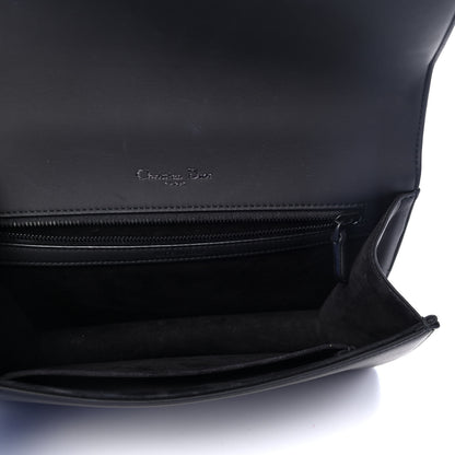 Christian Dior Ultra Matte Calfskin Studded Medium Diorama Flap Bag Black 4 of 4