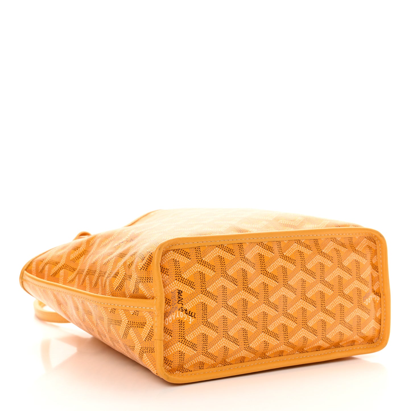 Goyardine Reversible Mini Anjou Yellow
