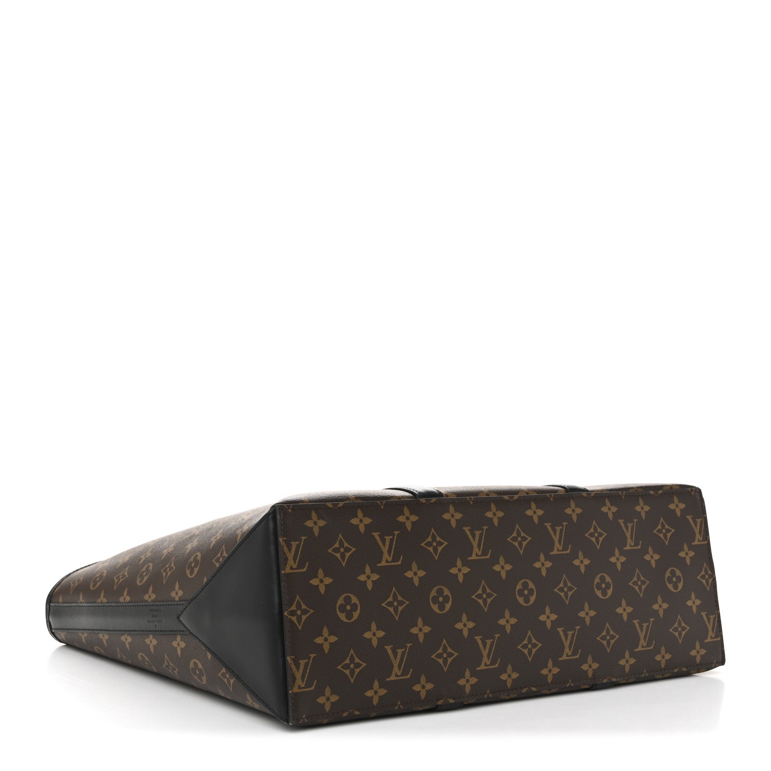 Louis Vuitton Monogram Macassar Weekend Tote GM 6 of 17
