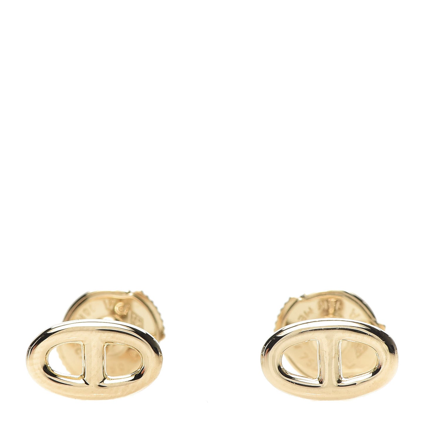 18K Yellow Gold TPM Farandole Stud Earrings