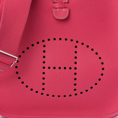 Hermes Epsom Evelyne III PM Rose Tyrien 8 of 11