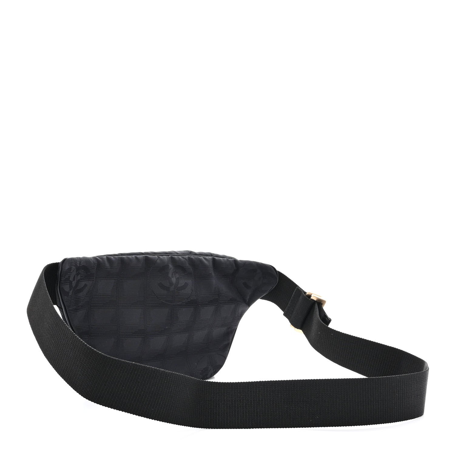 Chanel Nylon Travel Belt Bag Black 3 of 10