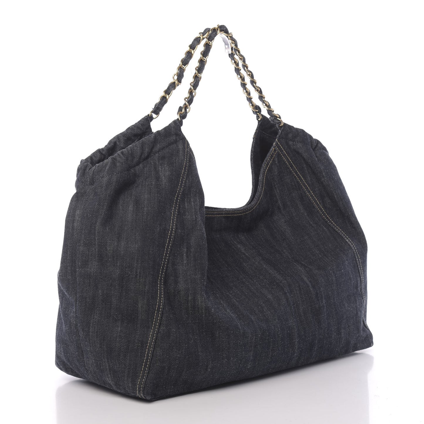 Denim XL Coco Cabas Tote Dark Blue