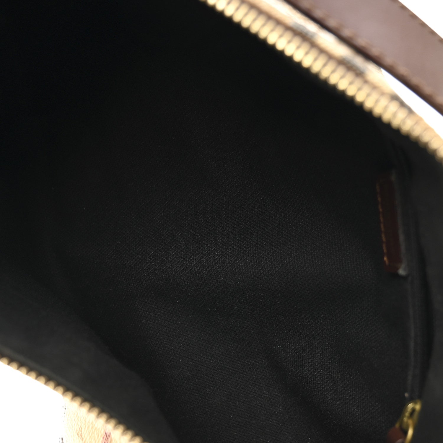 Burberry Haymarket Check Studded Barrel Bag Chocolate 5 of 12