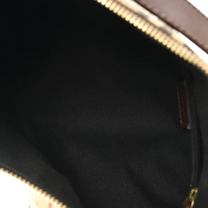 Burberry Haymarket Check Studded Barrel Bag Chocolate 5 of 12