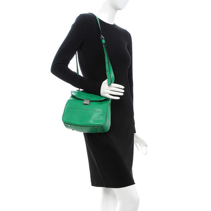 Proenza Schouler Vachetta Lux Mini Kent Crossbody Green 2 of 9