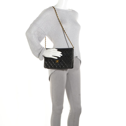 Chanel Lambskin Medium Single Flap Black 2 of 10