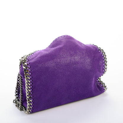 Stella McCartney Shaggy Deer Mini Falabella Tote Bright Purple 3 of 9