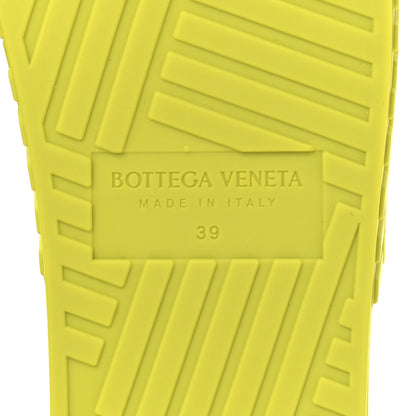 Bottega Veneta Rubber Carpet Slider Sandals 39 Kiwi 7 of 8