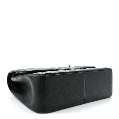 Chanel Caviar Quilted Jumbo Double Flap Black 4 of 11