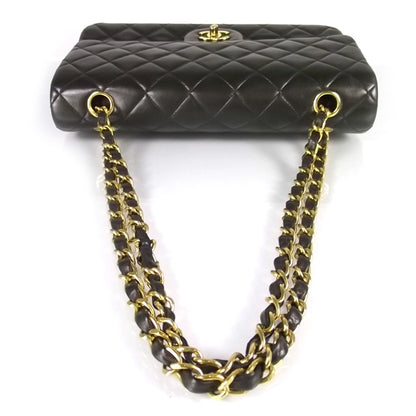 Chanel Lambskin Medium Double Flap Black 5 of 10