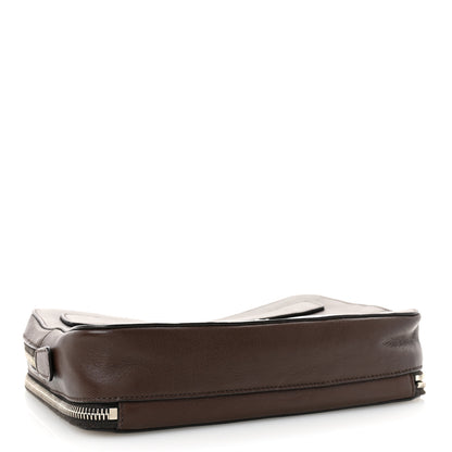 Prada Vitello City Travel Pouch Bruciato 4 of 13