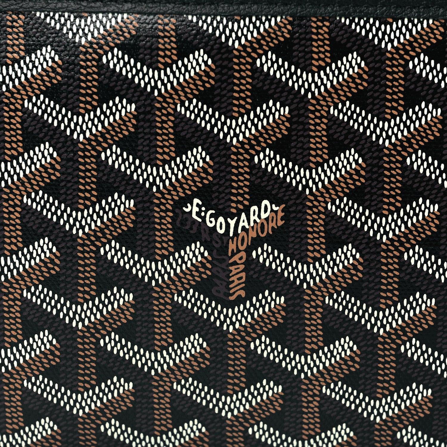 Goyard Goyardine Jouvence MM Toiletry Pouch Black 6 of 10