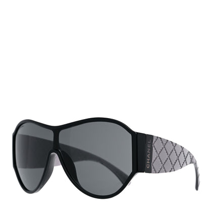 Chanel Acetate Quilted CC Sunglasses 5426 Black 1 of 7