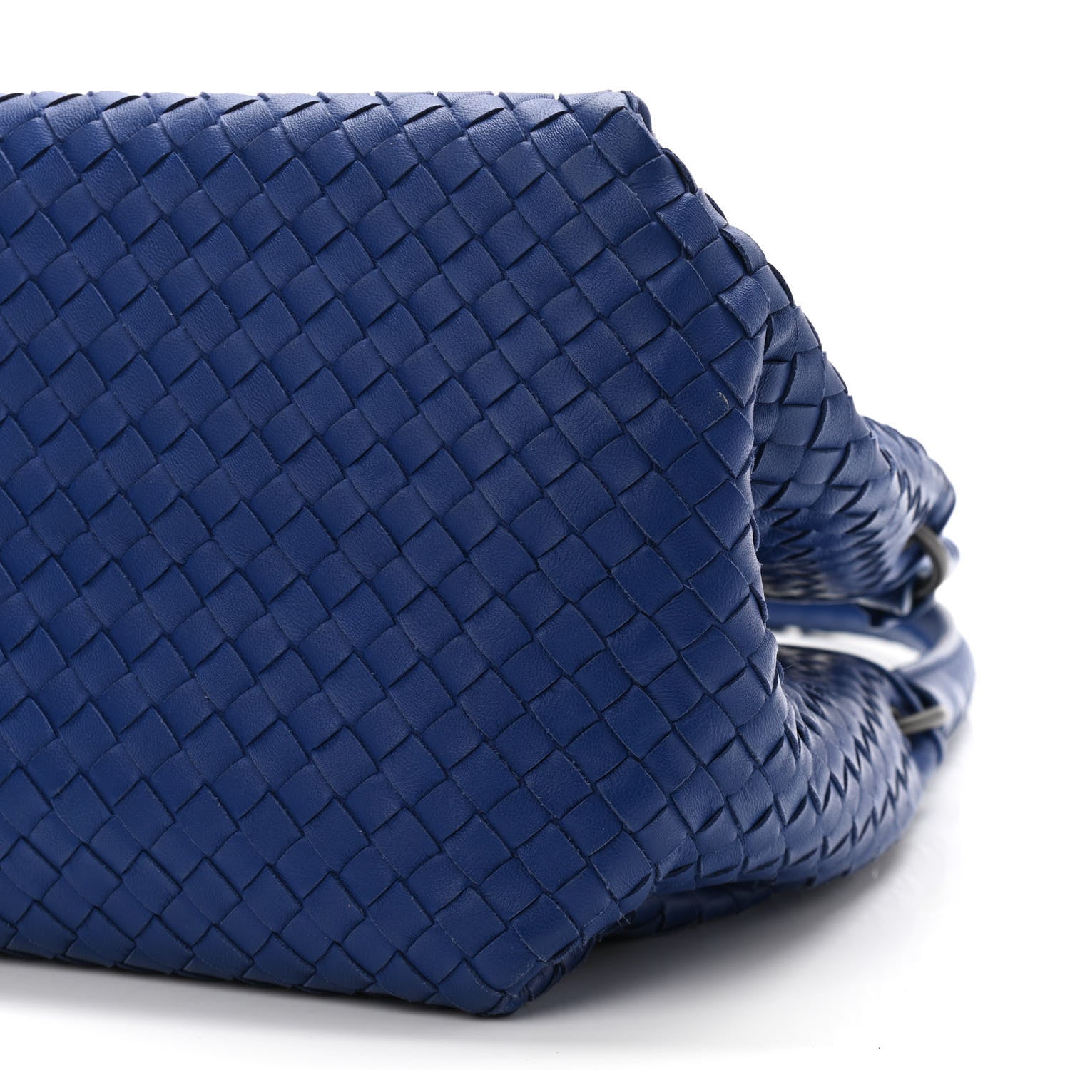 Bottega Veneta Nappa Intrecciato Parachute Bag Signal Blue 6 of 9