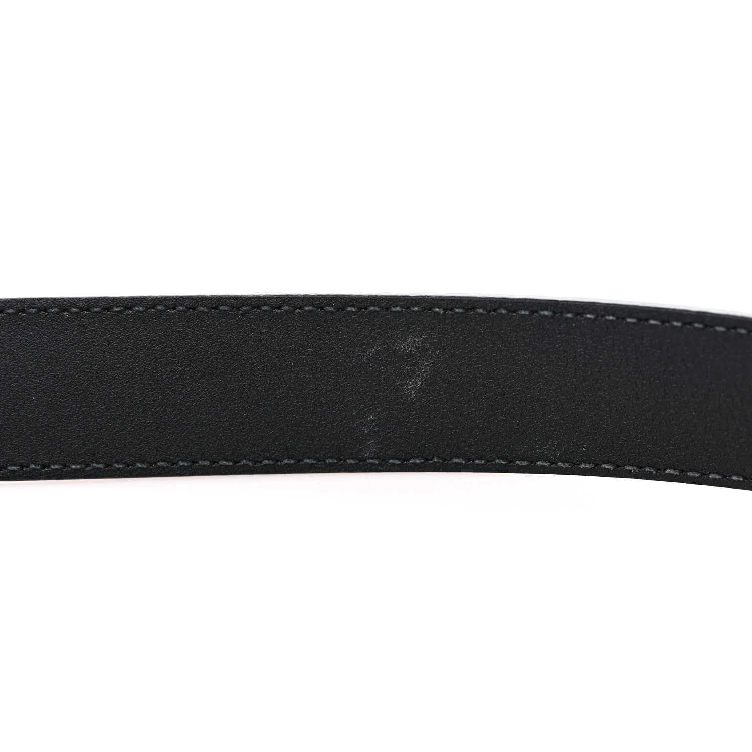 Gucci Moon Calfskin Torchon Double G 25mm Belt 80 32 Black 5 of 6