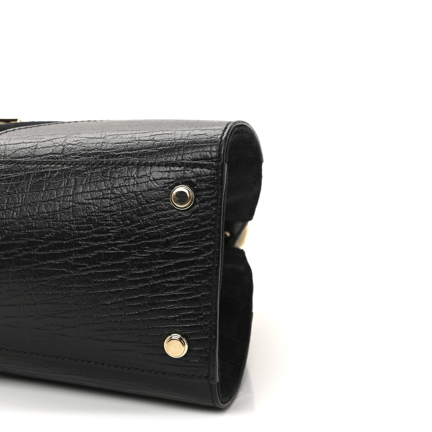 Monogram Web Junco Shoulder Bag Black