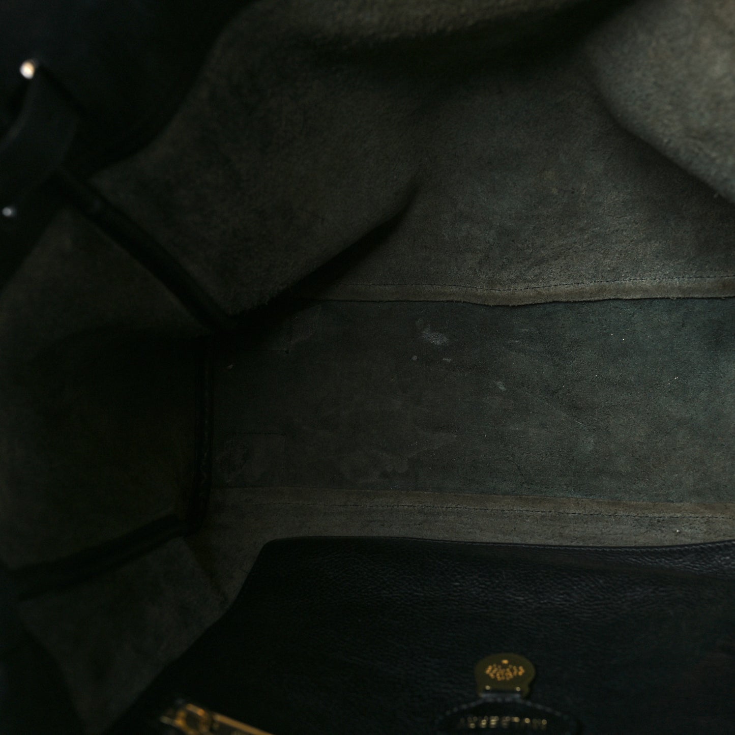 Natural Leather Bayswater Tote Black