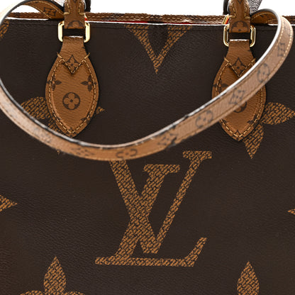Louis Vuitton Reverse Monogram Giant Onthego MM 7 of 10