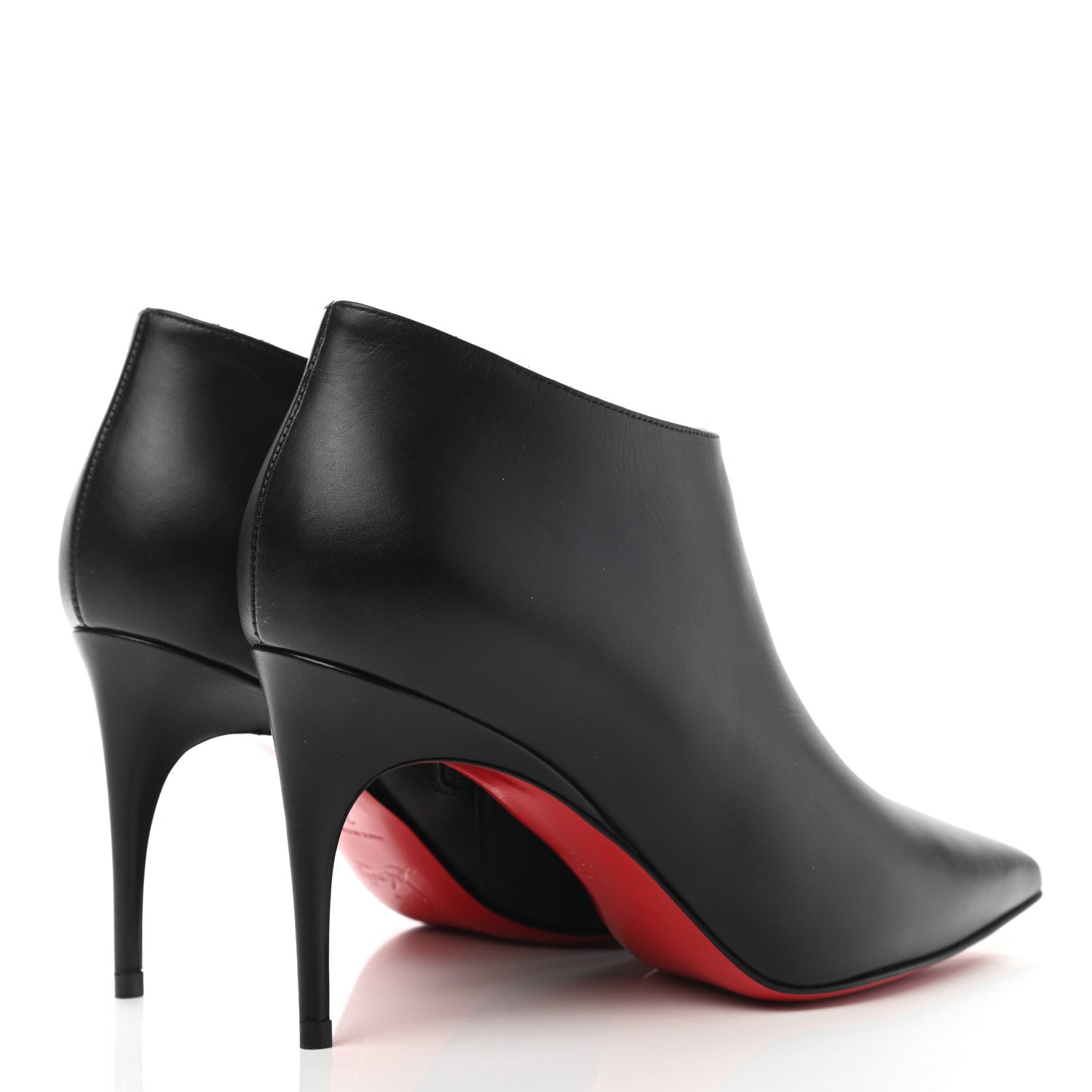 Christian Louboutin Calfskin Gorgona 85 Ankle Boots 36 Black 4 of 10