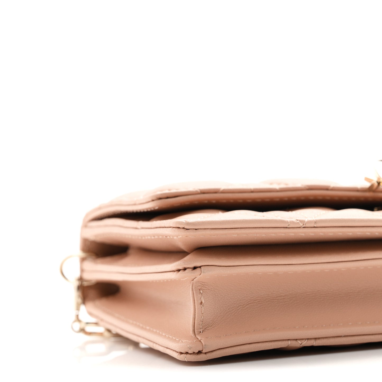 Lambskin Chain Lady My Dior Mini Chain Pouch Rose De Vents