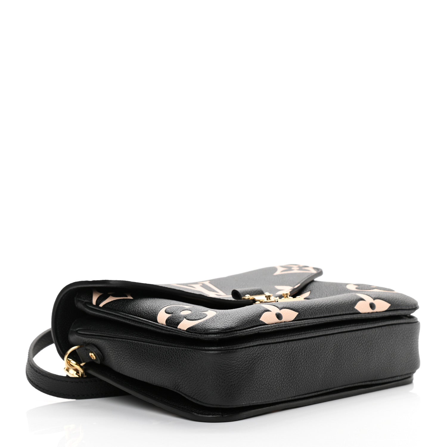 Louis Vuitton Empreinte Monogram Giant Pochette Metis Black Beige 4 of 10
