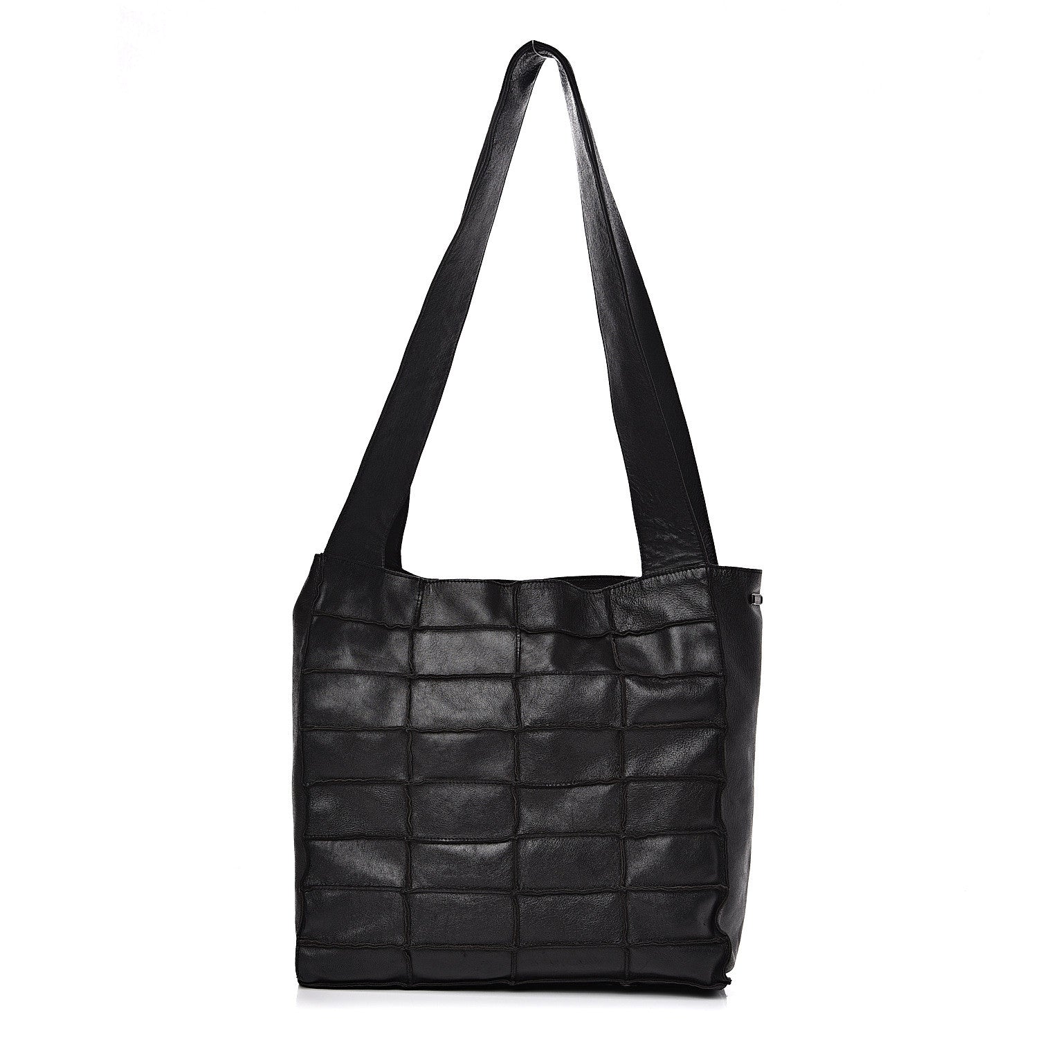 Chanel Lambskin Patchwork Shoulder Bag Black 1 of 14