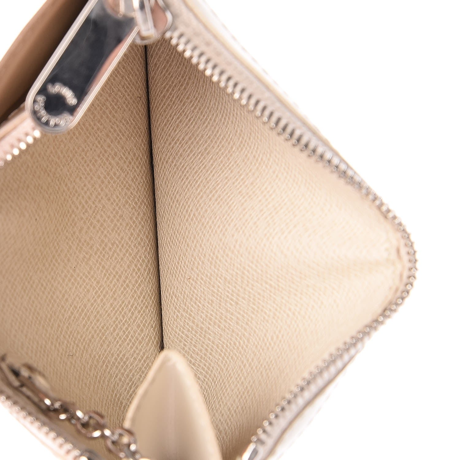 Louis Vuitton Epi Key Pouch Ivory 5 of 8