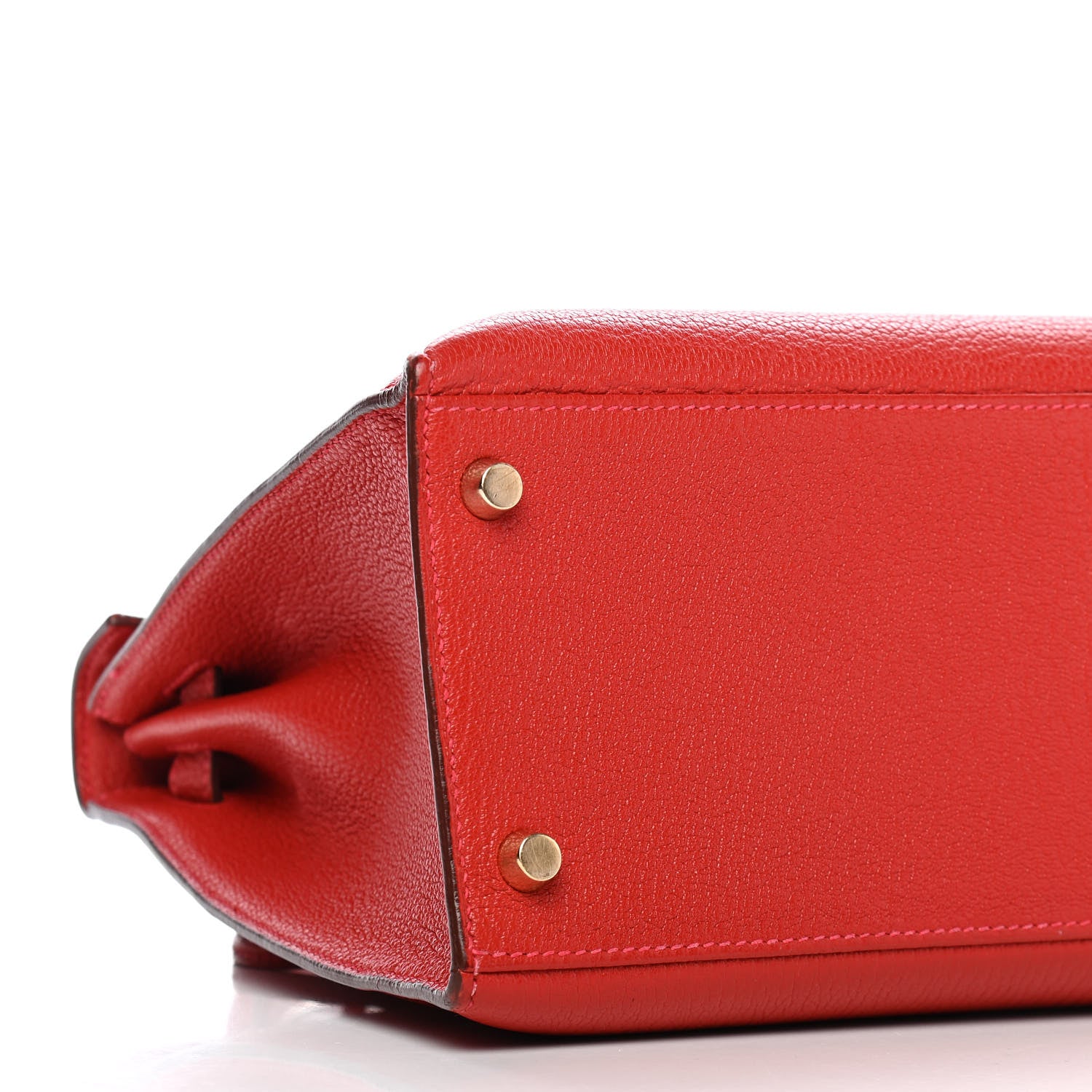 Hermes Chevre Mysore Kelly Sellier 28 Vermillion 35 of 37