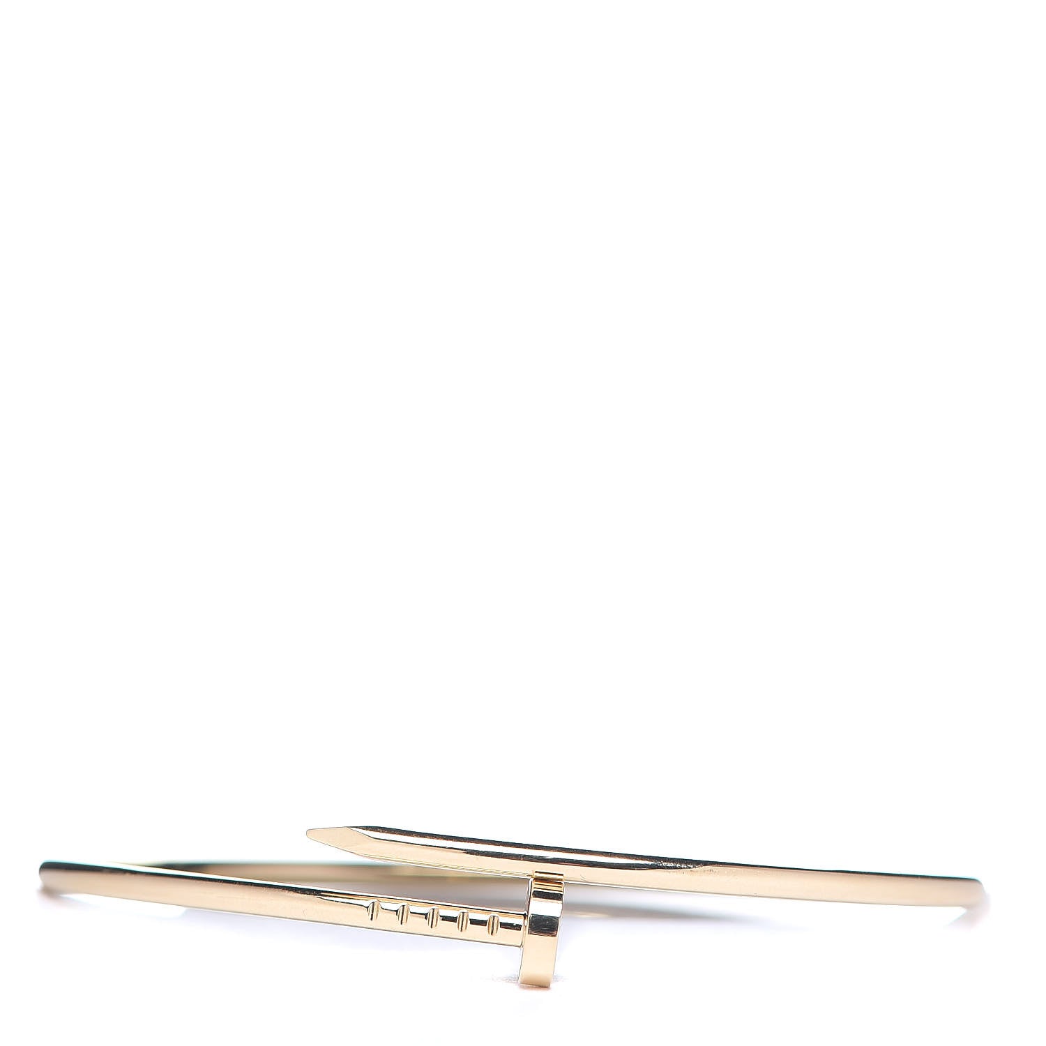 Cartier 18K Yellow Gold Small Juste Un Clou Bracelet 19 1 of 4