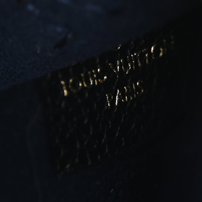 Louis Vuitton Empreinte Monogram Giant Neverfull MM Pochette Black 6 of 9